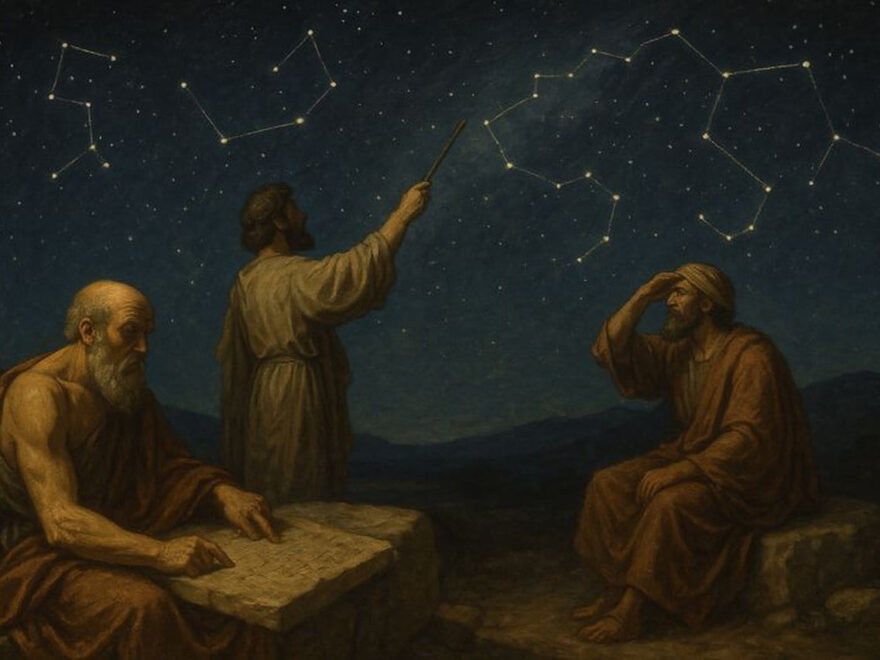 Antikes Weltbild: Frühe Kulturen beobachten und deuten den Sternenhimmel