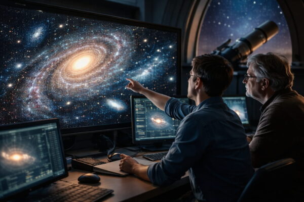 Struktur unserer Galaxie und andere Galaxien im Universum Beobachtung der Milchstraße und anderer Galaxien als Teil der Entdeckungen der Astronomie